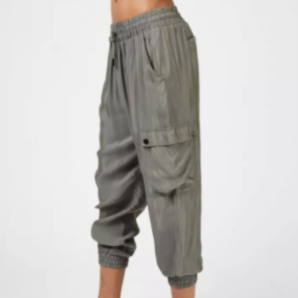 Sweaty Betty Crop 7/8 Cargo Trousers Green Small